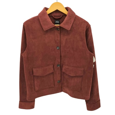 FAUX SUEDE JACKET フェイク スエード ジャケット【1141087627045】