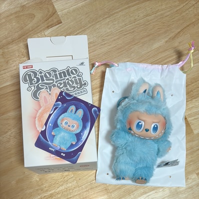 POP MART THE MONSTERS (LABUBU) Big into Energy Series Plush Pendant HOPE