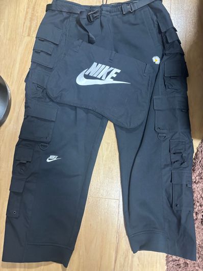 PEACEMINUSONE PMO x NIKE Wide Pants "Black" / G-DRAGON