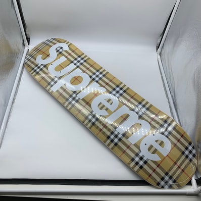 Supreme / Burberry Skateboard "Beige"