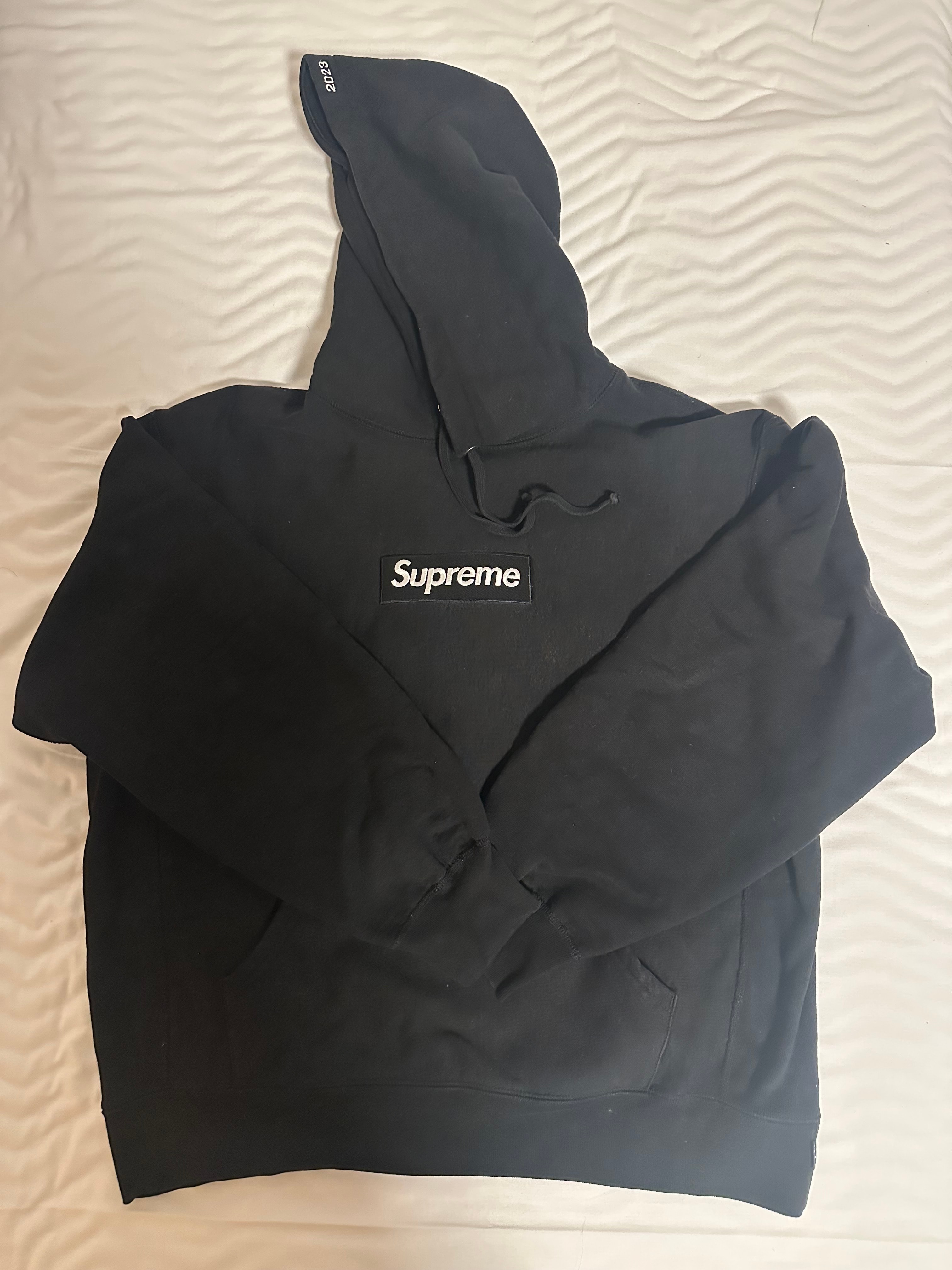 Supreme Box Logo Hooded Sweatshirt "Black" (23FW)