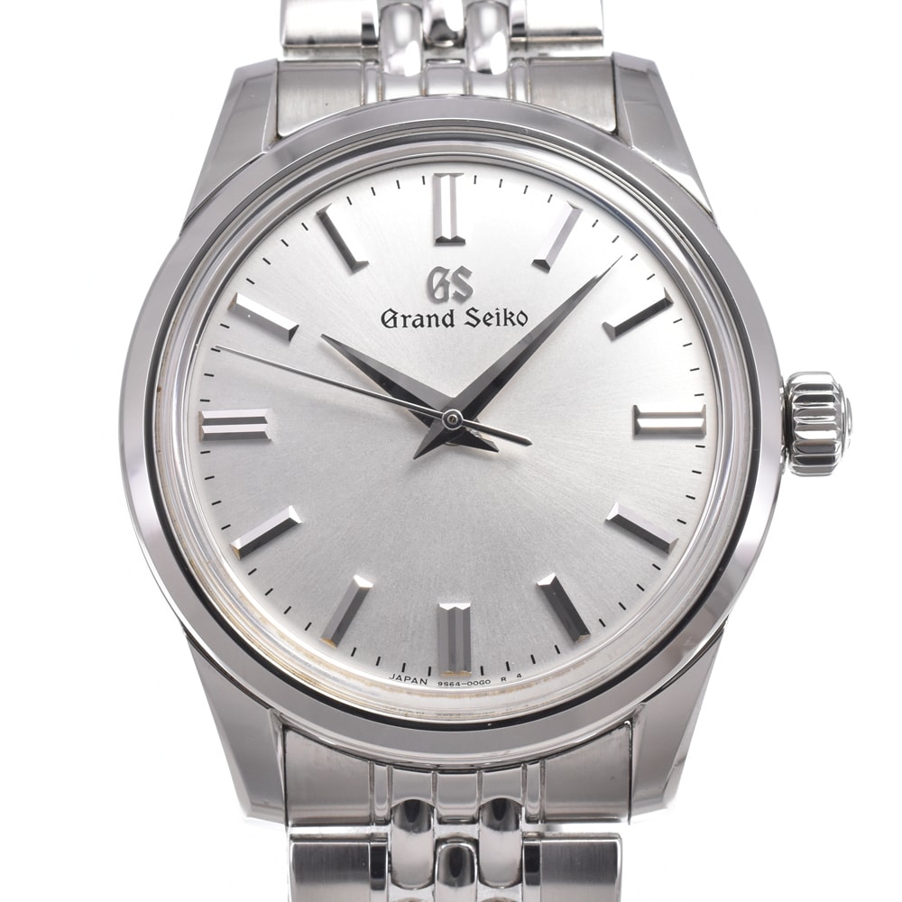セイコー SEIKO SBGW305/9S64-00Z0 グランドセイコー シルバー 手巻き メンズ 良品 箱・保証書付き 腕時計 N#151279