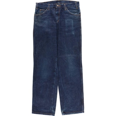 古着 ディッキーズ Dickies ストレートデニムパンツ メンズw32相当/eaa610838