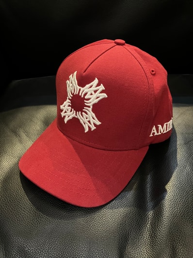 正規品 AMIRI アミリ 新品同様 MA QUAD キャップ レッド