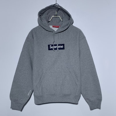 Supreme Box Logo Hooded Sweatshirt (25FW) "Heather Grey"