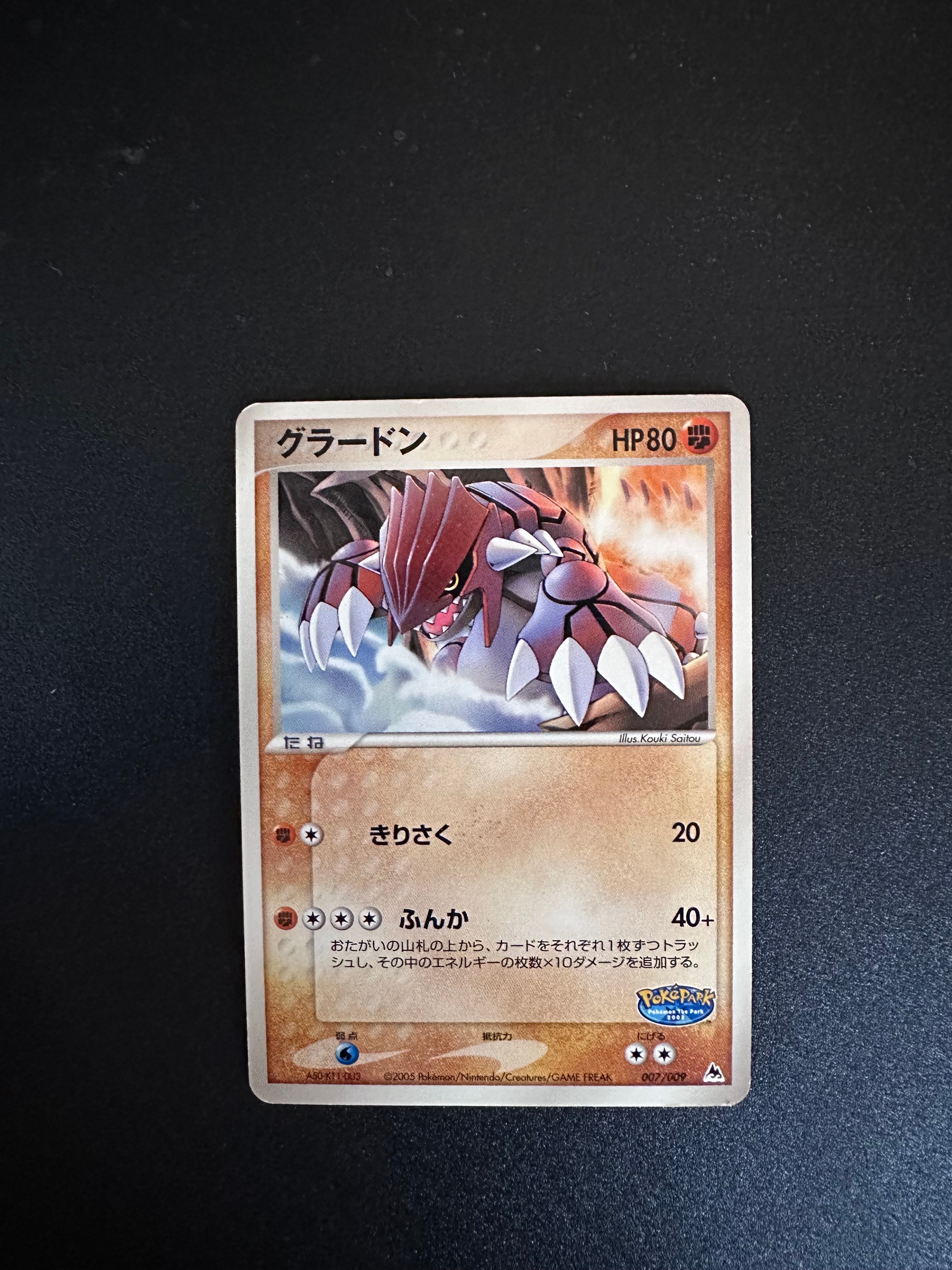 グラードン ポケパークプレミアムファイル 007/009 プロモ グラードン ポケパーク プロモ｜Yahoo!フリマ（旧PayPayフリマ）