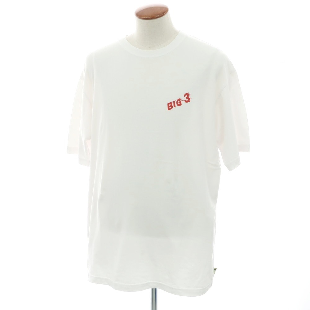 【中古】エスエスズィー SSZ コットン クルーネック 半袖Tシャツ ホワイト【サイズM】【メンズ】