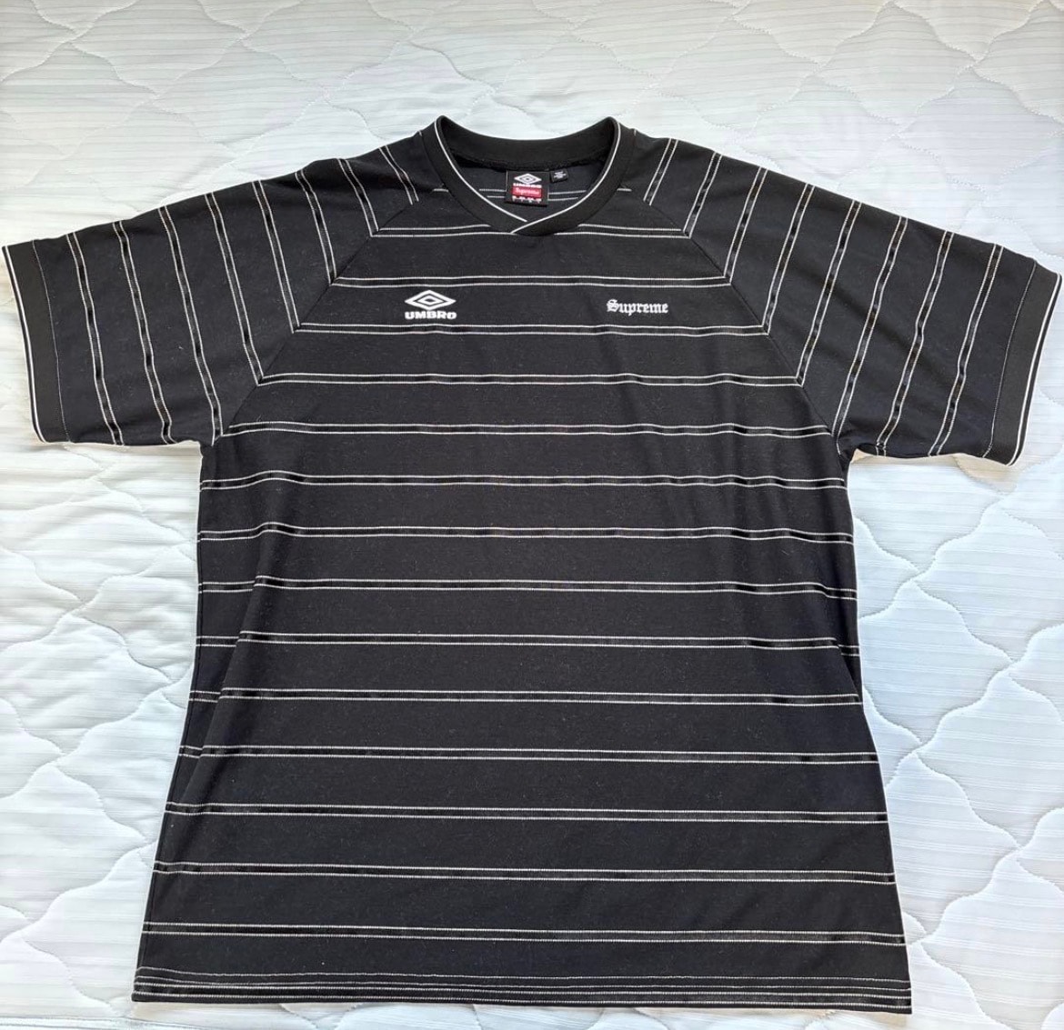 Supreme Washed Stripe Polo 