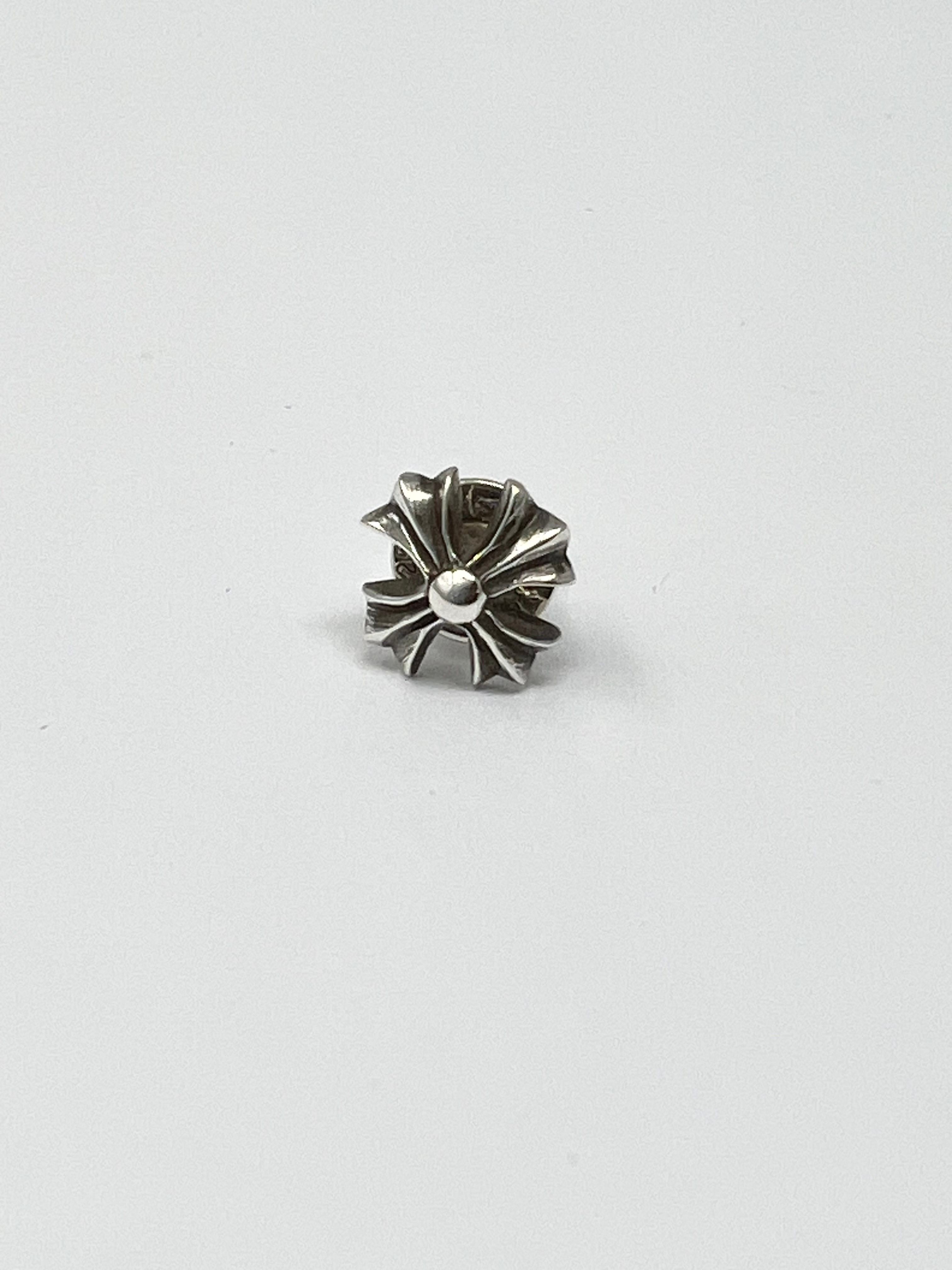 Chrome Hearts CH Plus Stud Earrings "Silver"