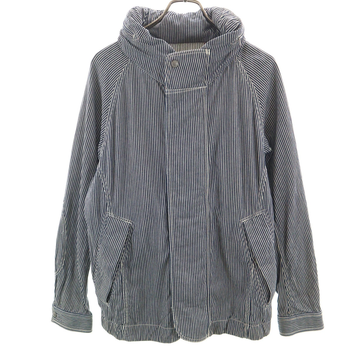 nonnative ノンネイティブ 日本製 ヒッコリーストライプ ブルゾン 2 ネイビー