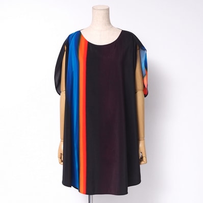 ISSEY MIYAKE イッセイミヤケ カットソー サイズ2 プルオーバー チュニック オーバーシルエット ブランド古着【中古】20241111/RA2032