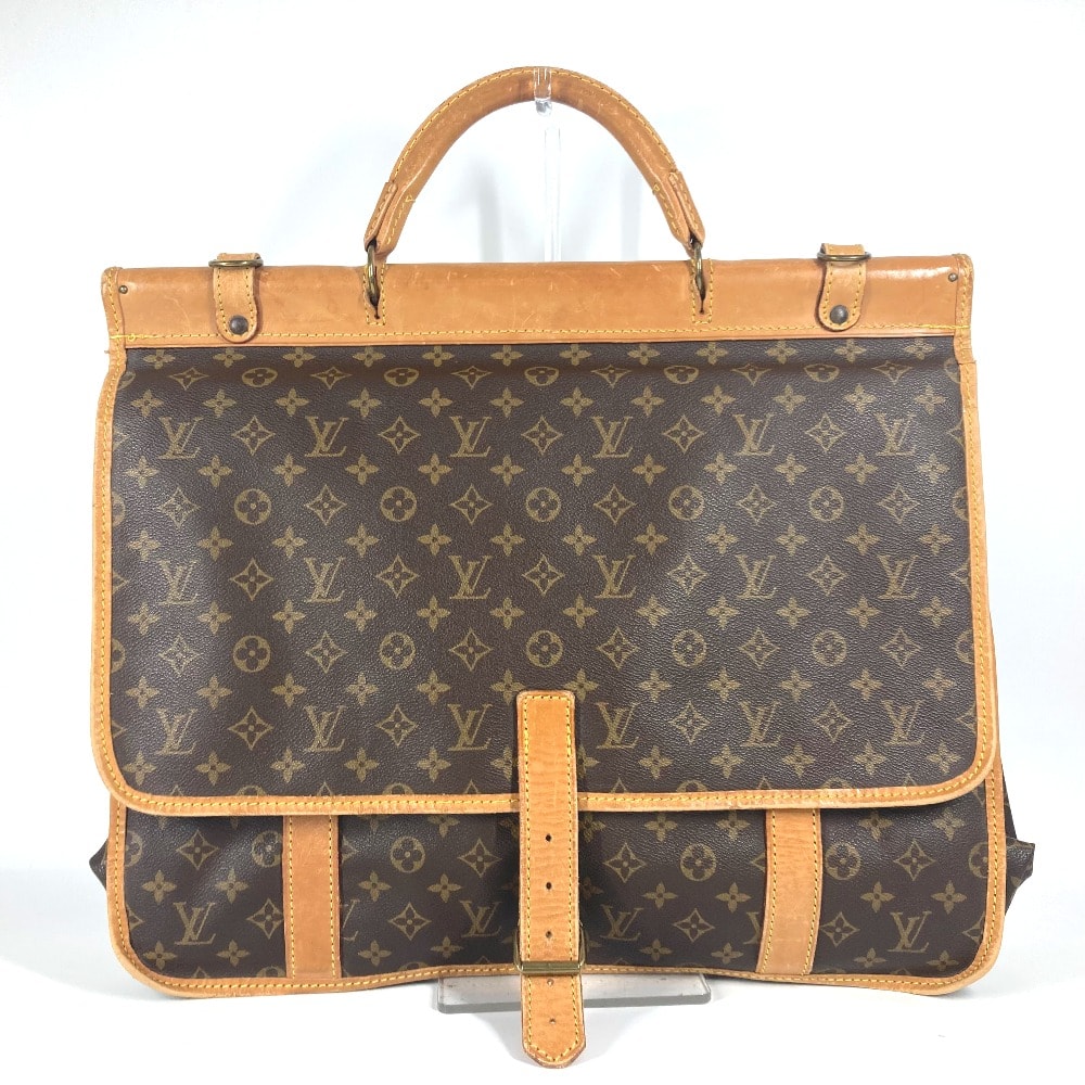 ルイヴィトン LOUIS VUITTON サックシャス M41140 モノグラム 2WAYバッグ ハンドバッグ ショルダーバッグ カバン ボストンバッグ モノグラムキャンバス ブラウン