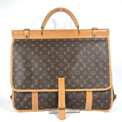 ルイヴィトン LOUIS VUITTON サックシャス M41140 モノグラム 2WAYバッグ ハンドバッグ ショルダーバッグ カバン ボストンバッグ モノグラムキャンバス ブラウン