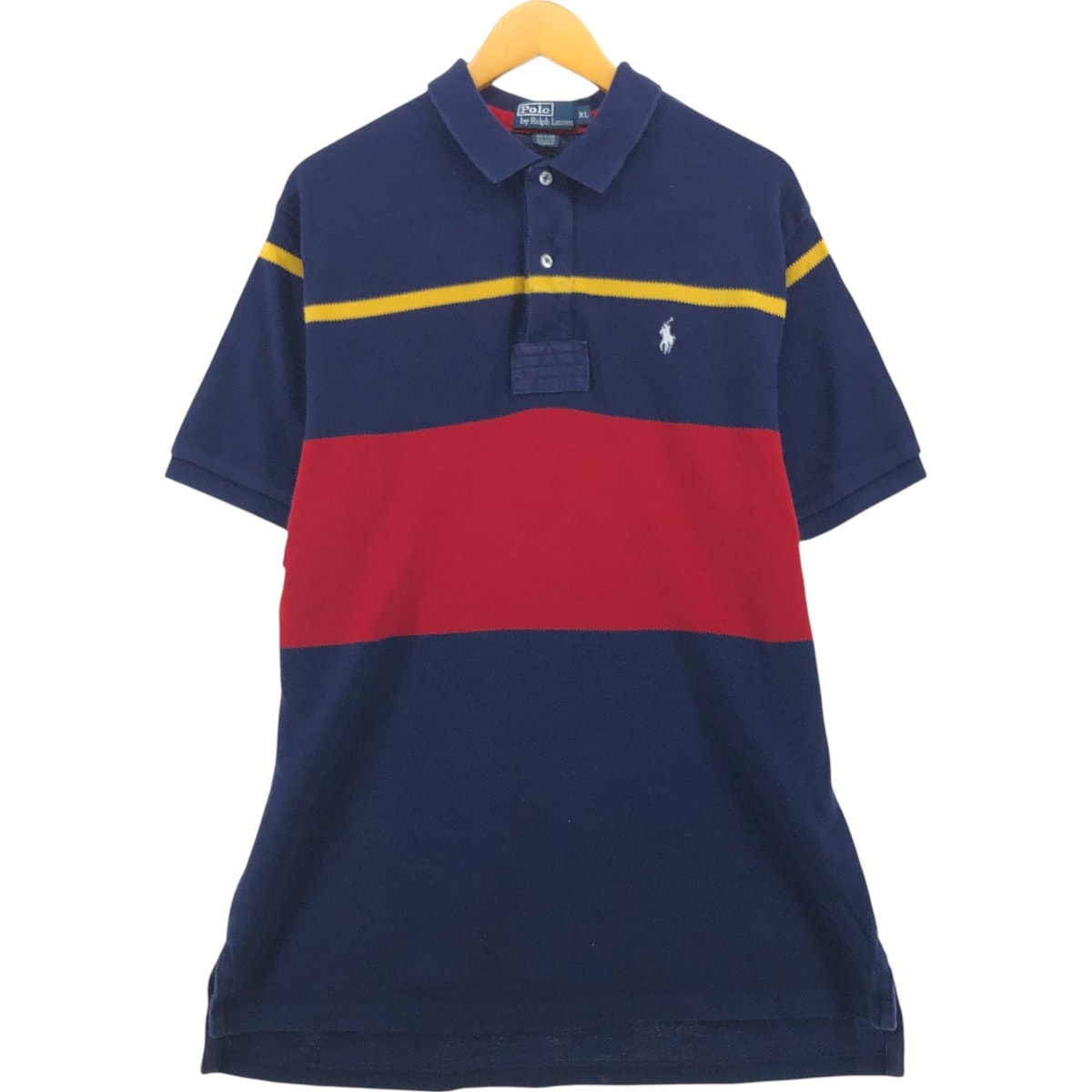 古着 ラルフローレン Ralph Lauren POLO by Ralph Lauren 半袖 ポロシャツ メンズXL相当/eaa562492