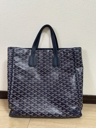Goyard Voltaire Bag "Navy"