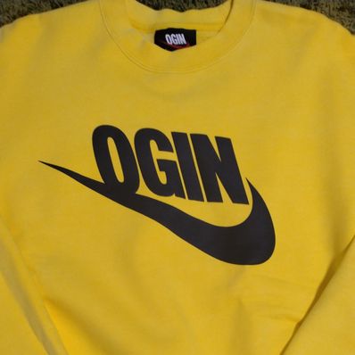 NIGO x Nike AS NRG Crew Fleece "Yellow"(OGIN)