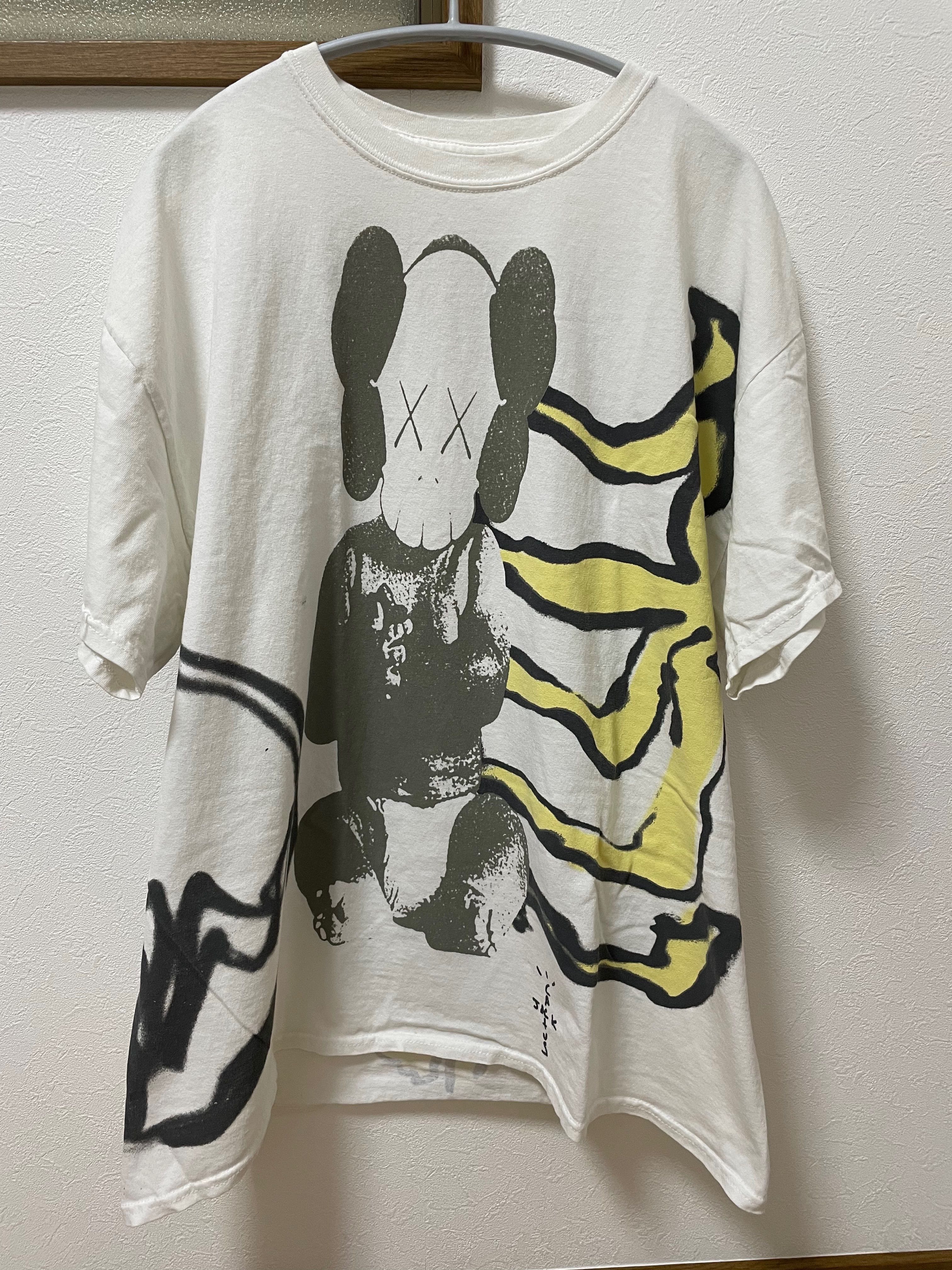 Travis Scott Cactus Jack x KAWS For Fragment Tee "White"