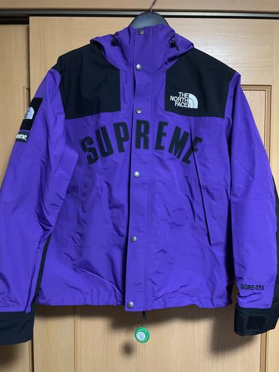 Supreme x The North Face Arc Logo Mountain Parka "Purple"