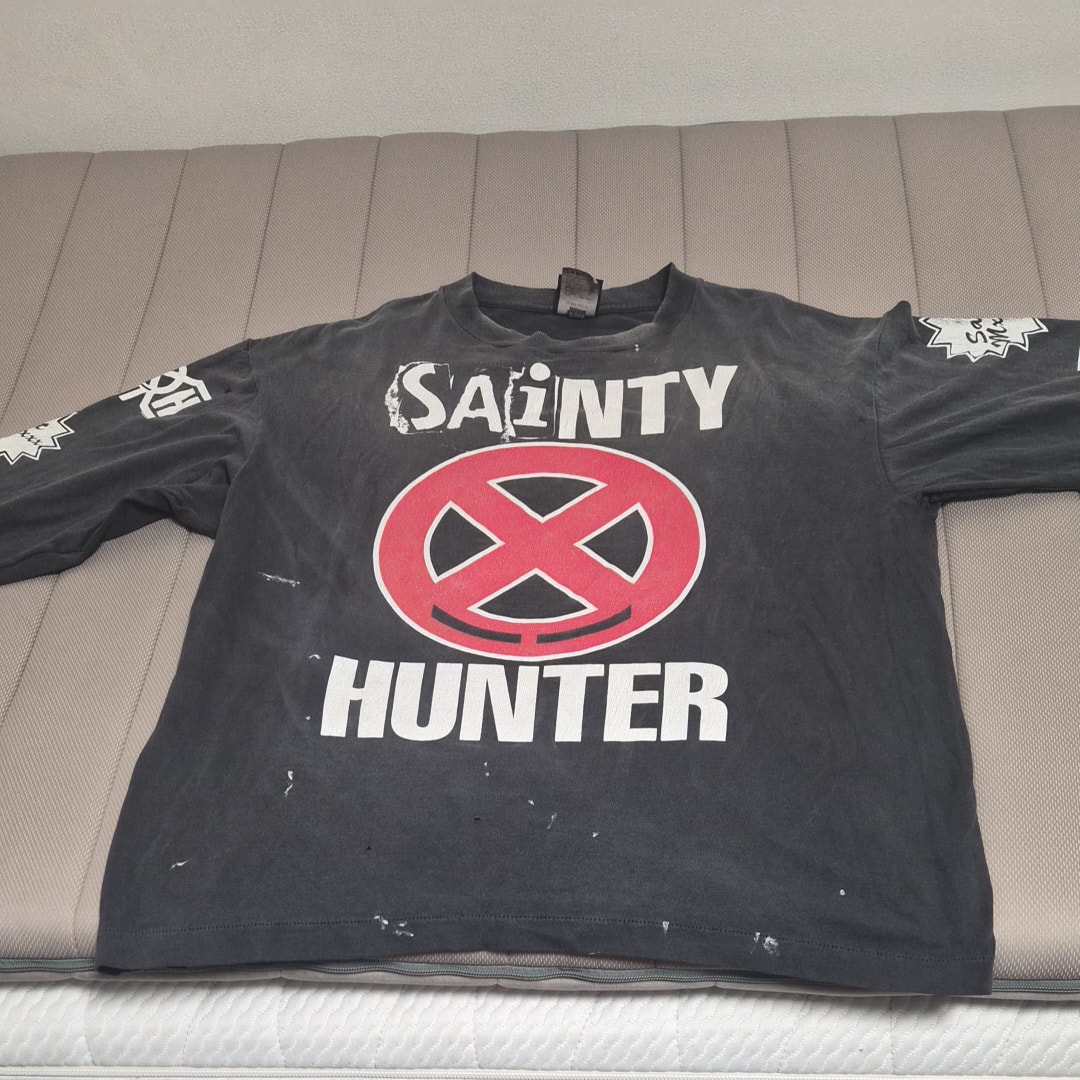 SAINT Mxxxxxx x BOUNTY HUNTER BH LS T-Shirt Sainty Hunter "Black"
