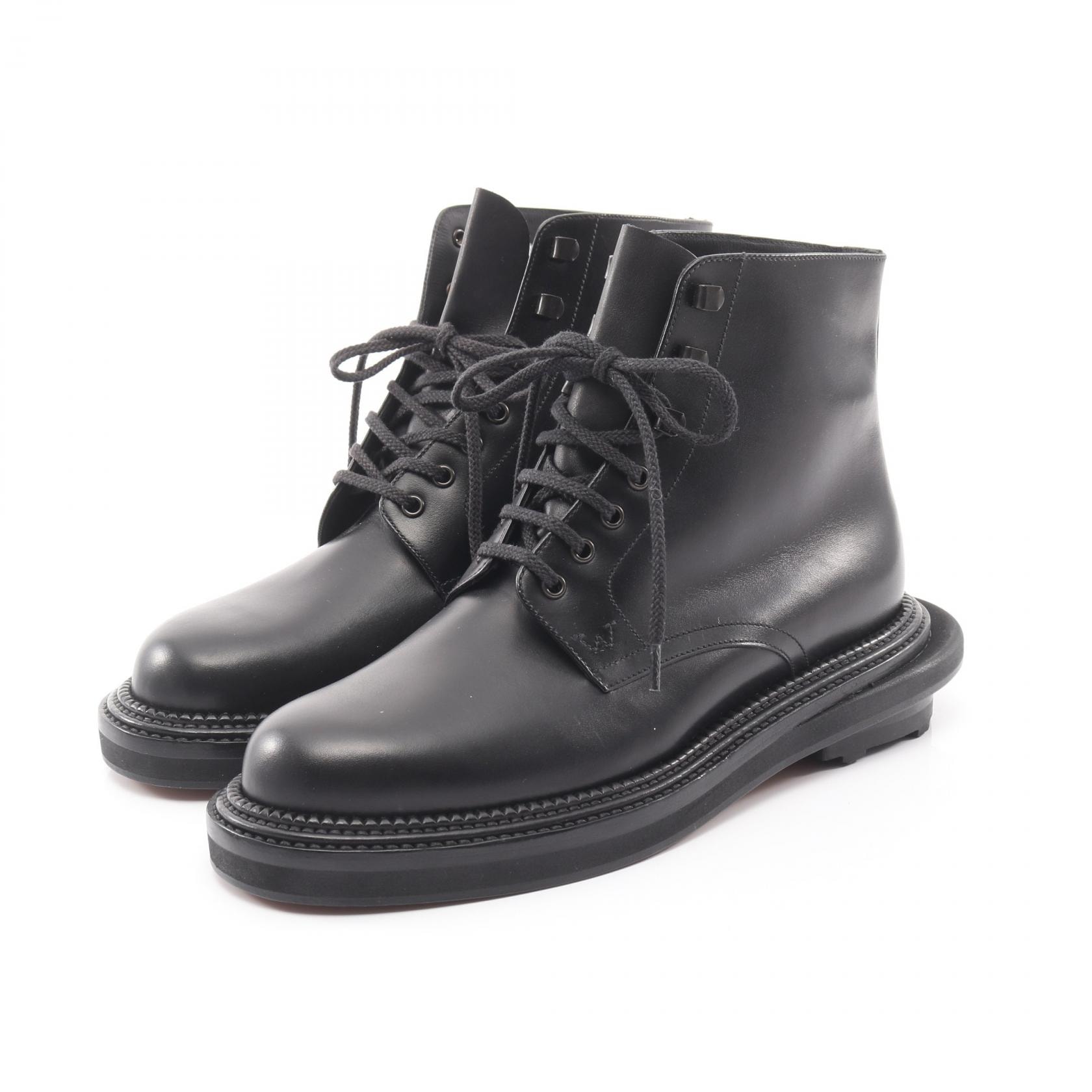 ジェイエムウエストン J.M. WESTON J.M. WESTON × sacai Worker Boots ブーツ 靴 レザー メンズ ブラック系 【中古】