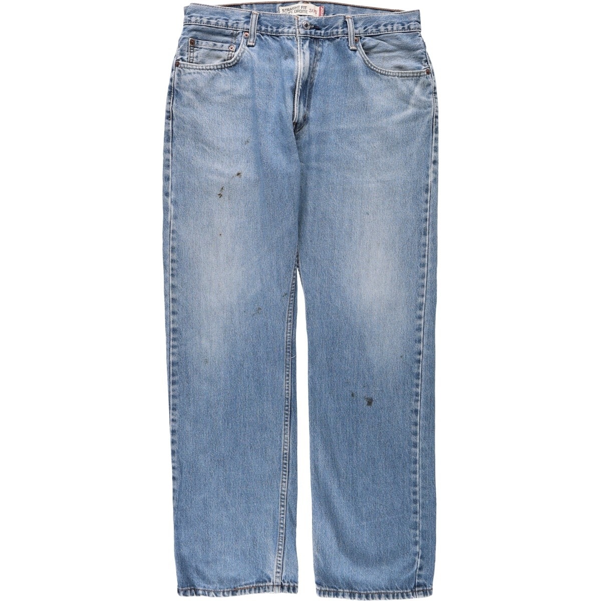 古着 リーバイス Levi's 505 STRAIGHT FIT COUPE DROIT テーパードデニムパンツ メンズw36相当/eaa672154
