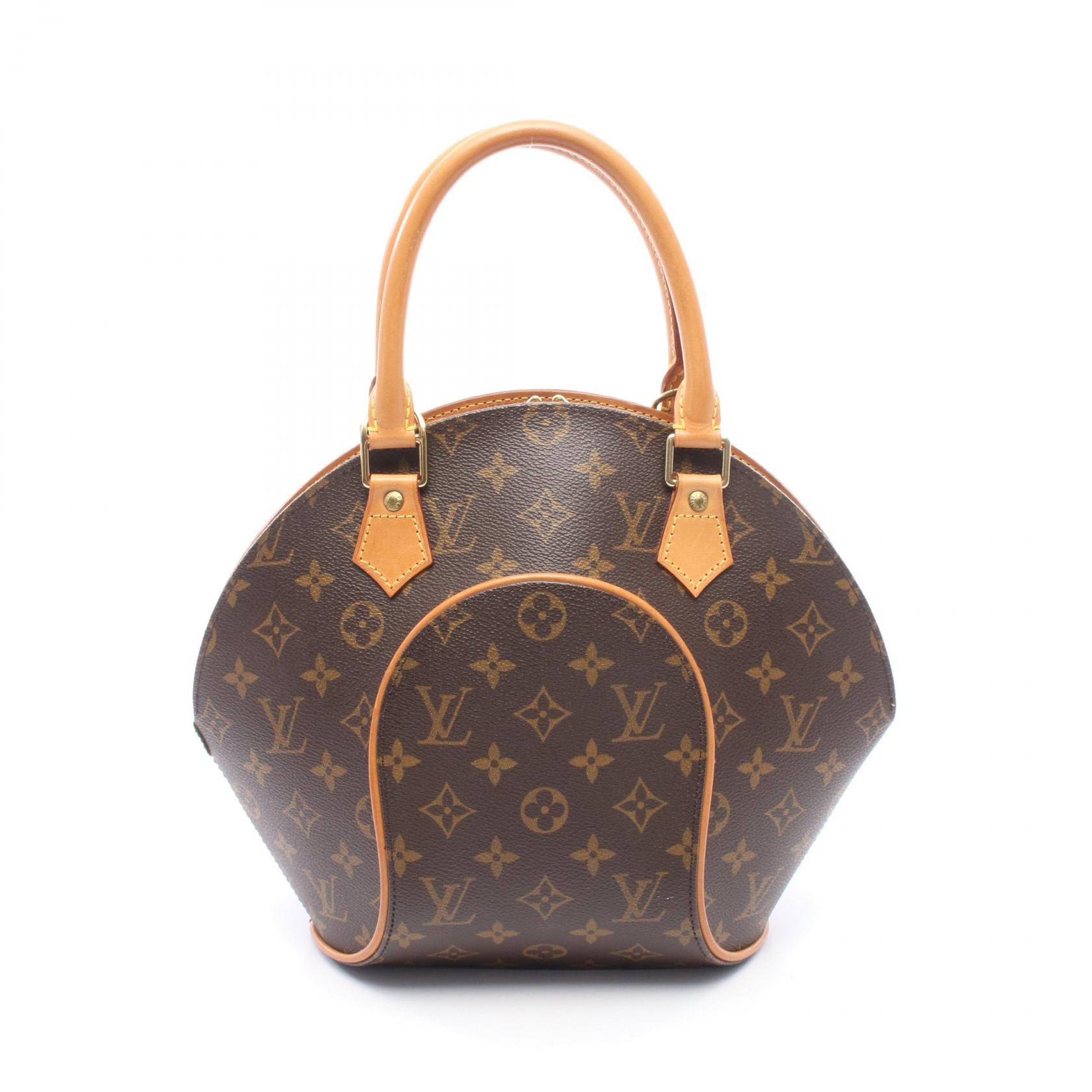 ルイ・ヴィトン LOUIS VUITTON エリプスPM ハンドバッグ バッグ PVCコーティングキャンバス レザー モノグラム レディース ブラウン系 M51127 【中古】