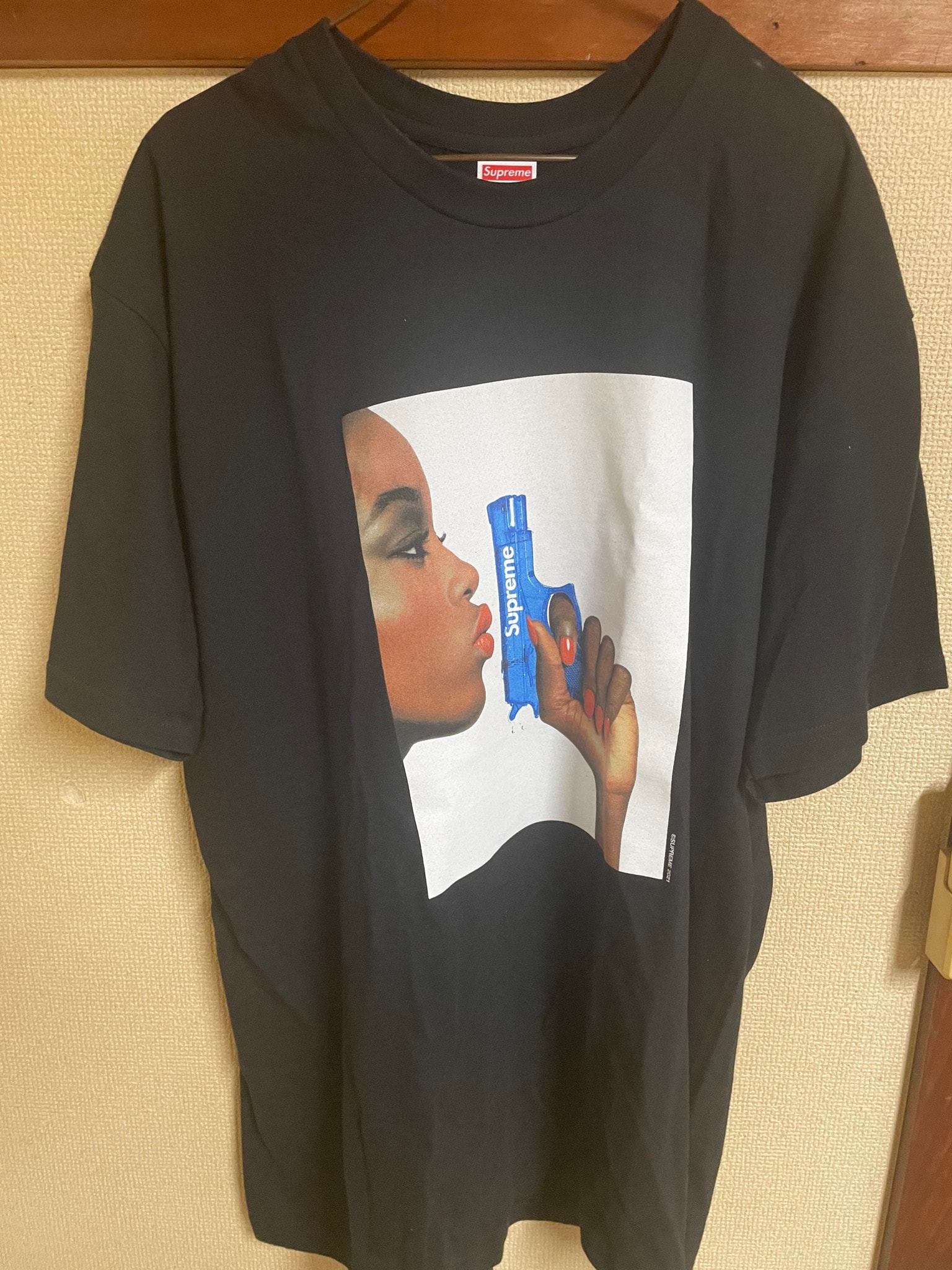 Supreme Water Pistol Tee "Black"