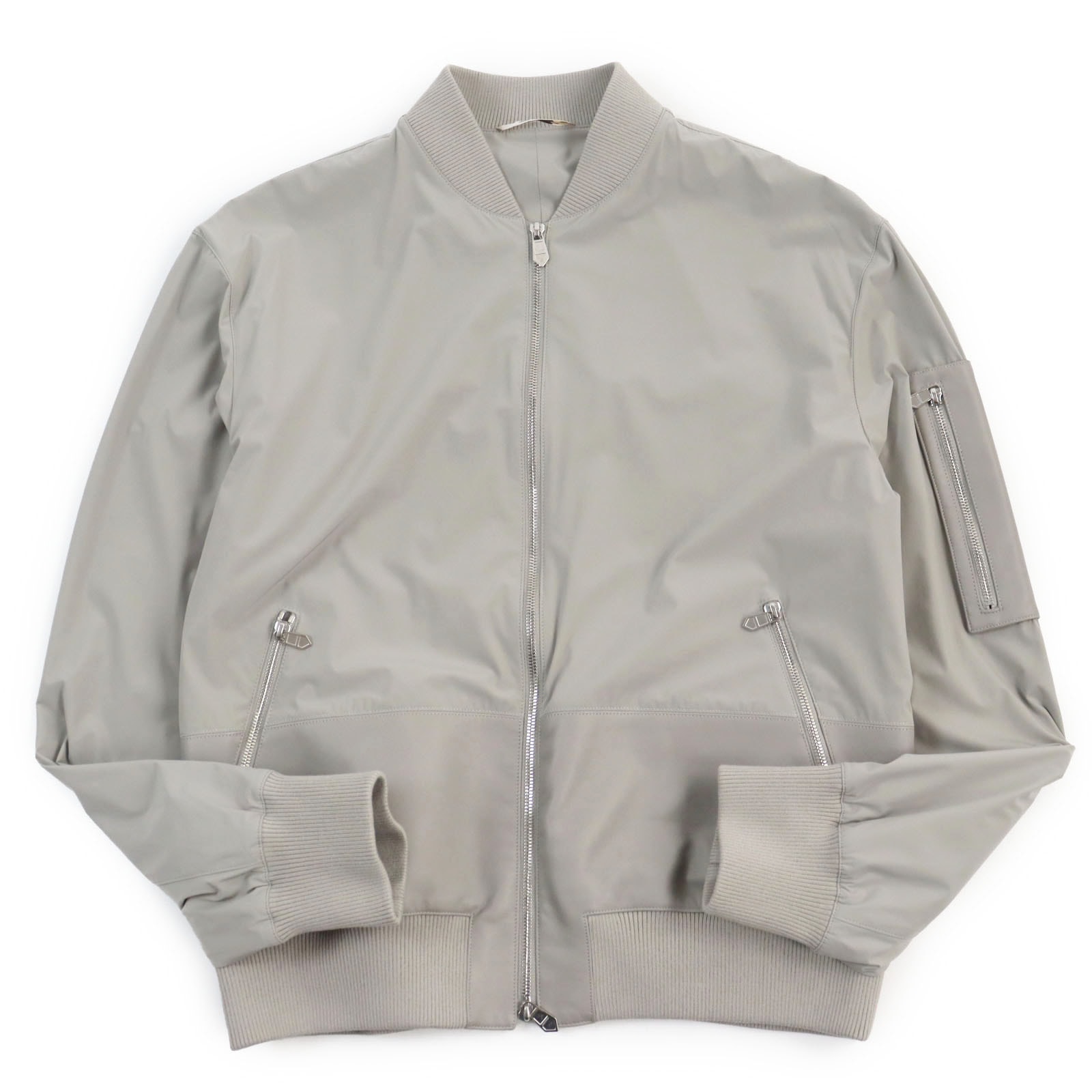 未使用品 エルメス
 ジャケット グレー メンズ 50