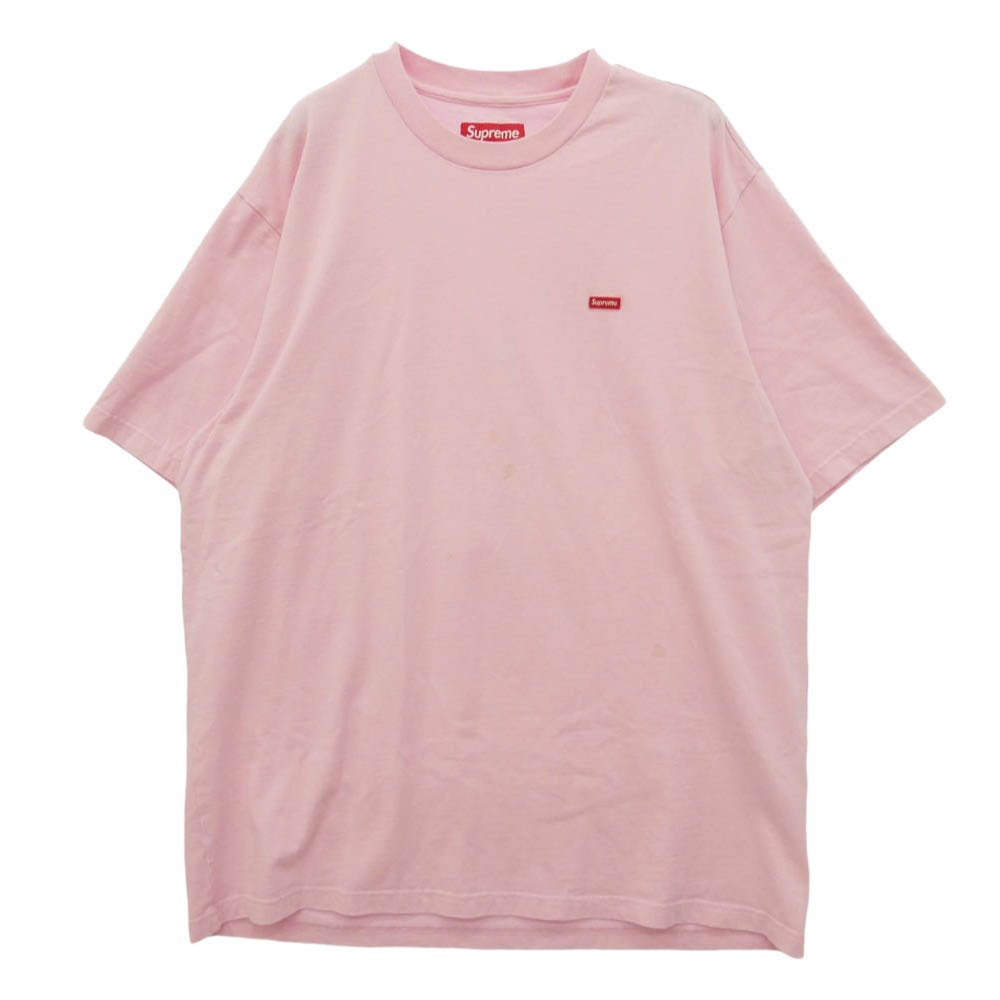 Supreme シュプリーム 26SS Small Box Tee スモール ボックスロゴ Tシャツ 半袖 カットソー ピンク系 L【中古】