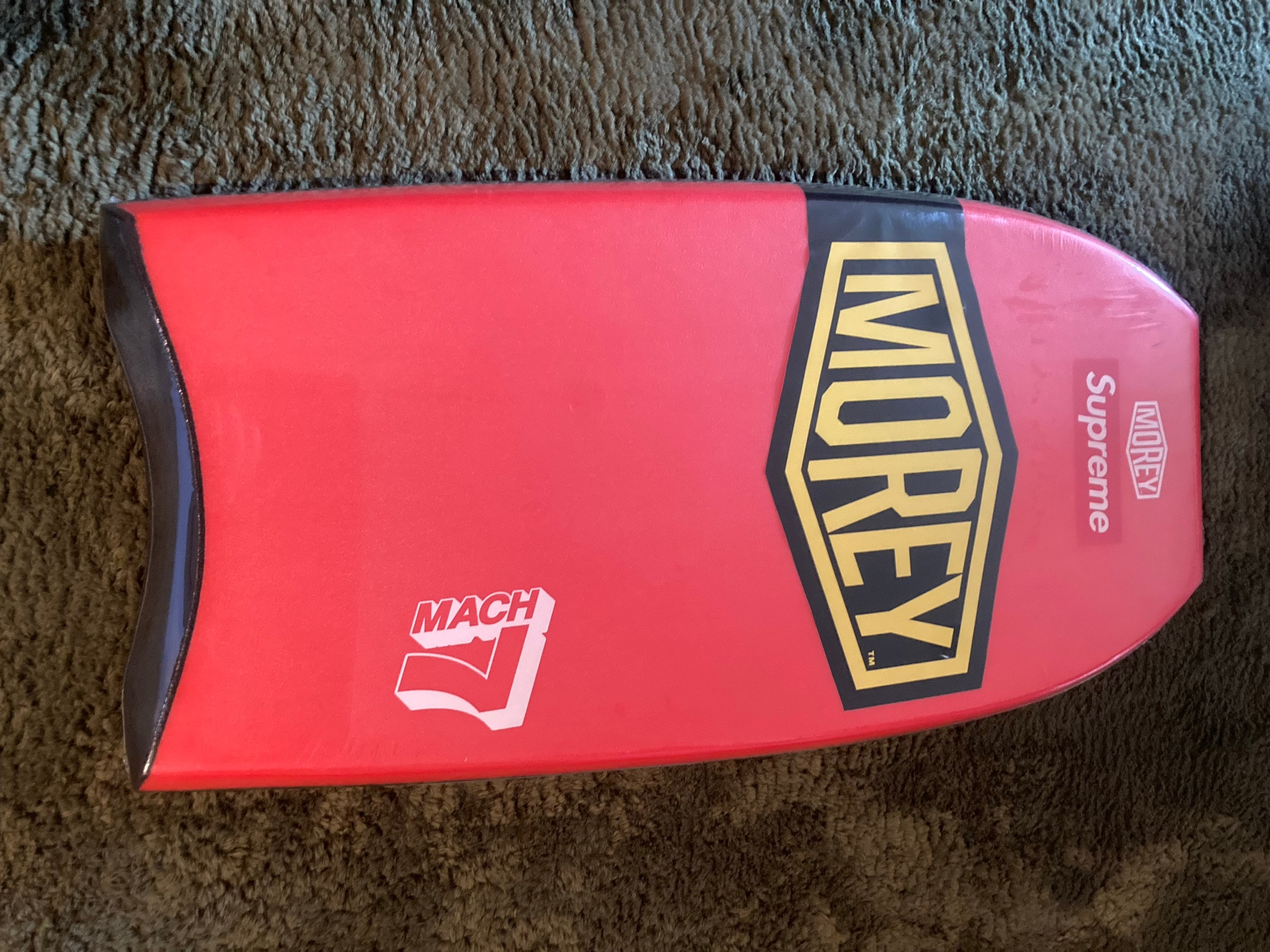 Supreme x Morey Mach 7 Bodyboard "Red"