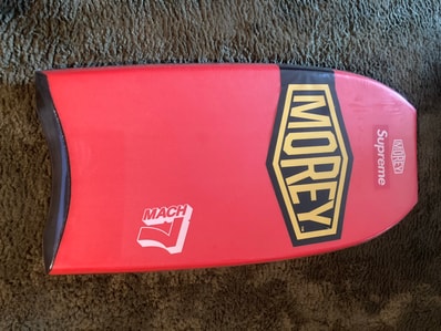 Supreme x Morey Mach 7 Bodyboard "Red"