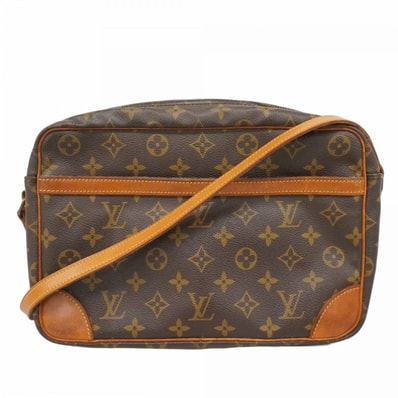 【6da0533】ルイヴィトン ショルダーバッグ モノグラム トロカデロ30 M51272 ブラウン【中古】レディース