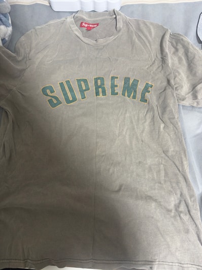 Supreme Cracked Arc S/S Top "Olive"