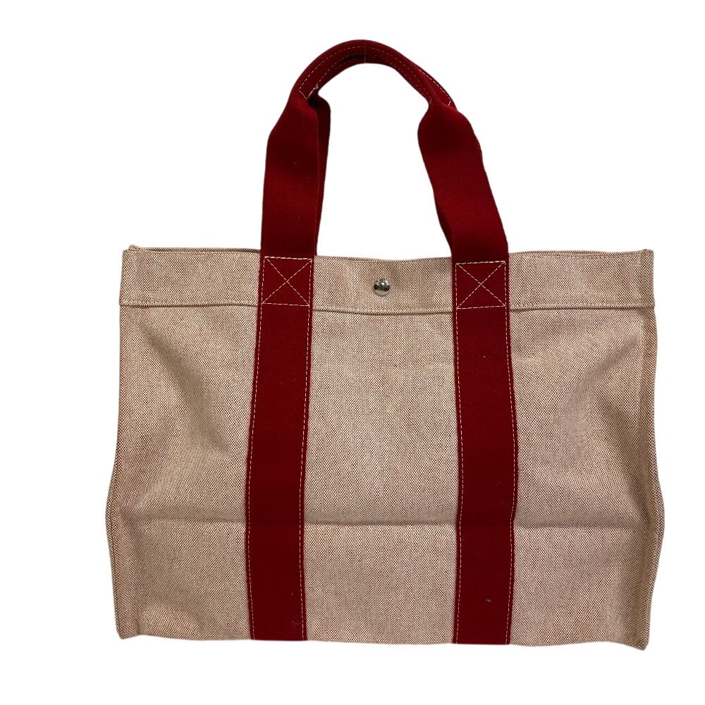 エルメス HERMES トートバッグ ボラボラGM ハンドバッグ レッド