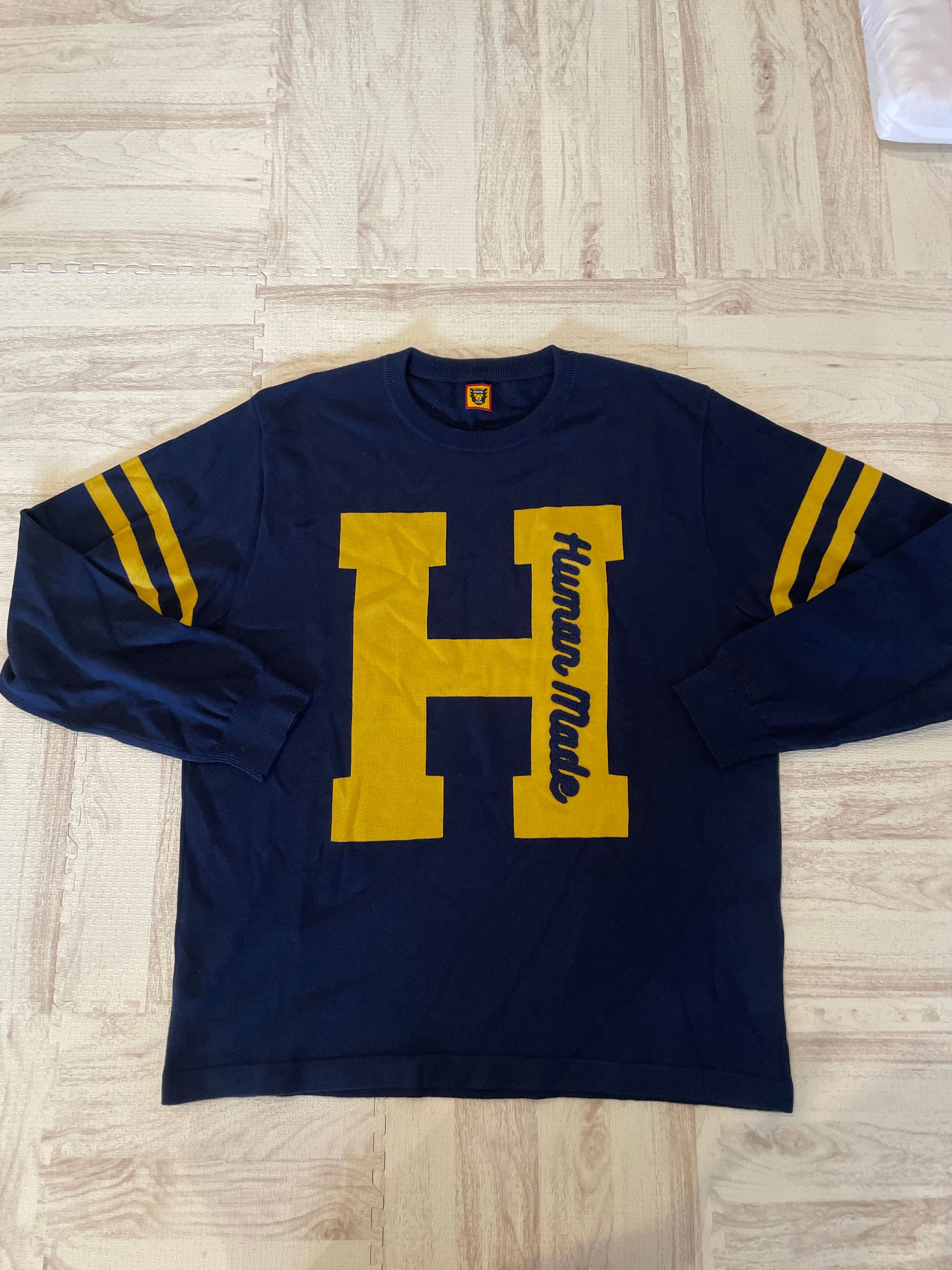 HUMAN MADE Knit Sweater #1 "Navy"