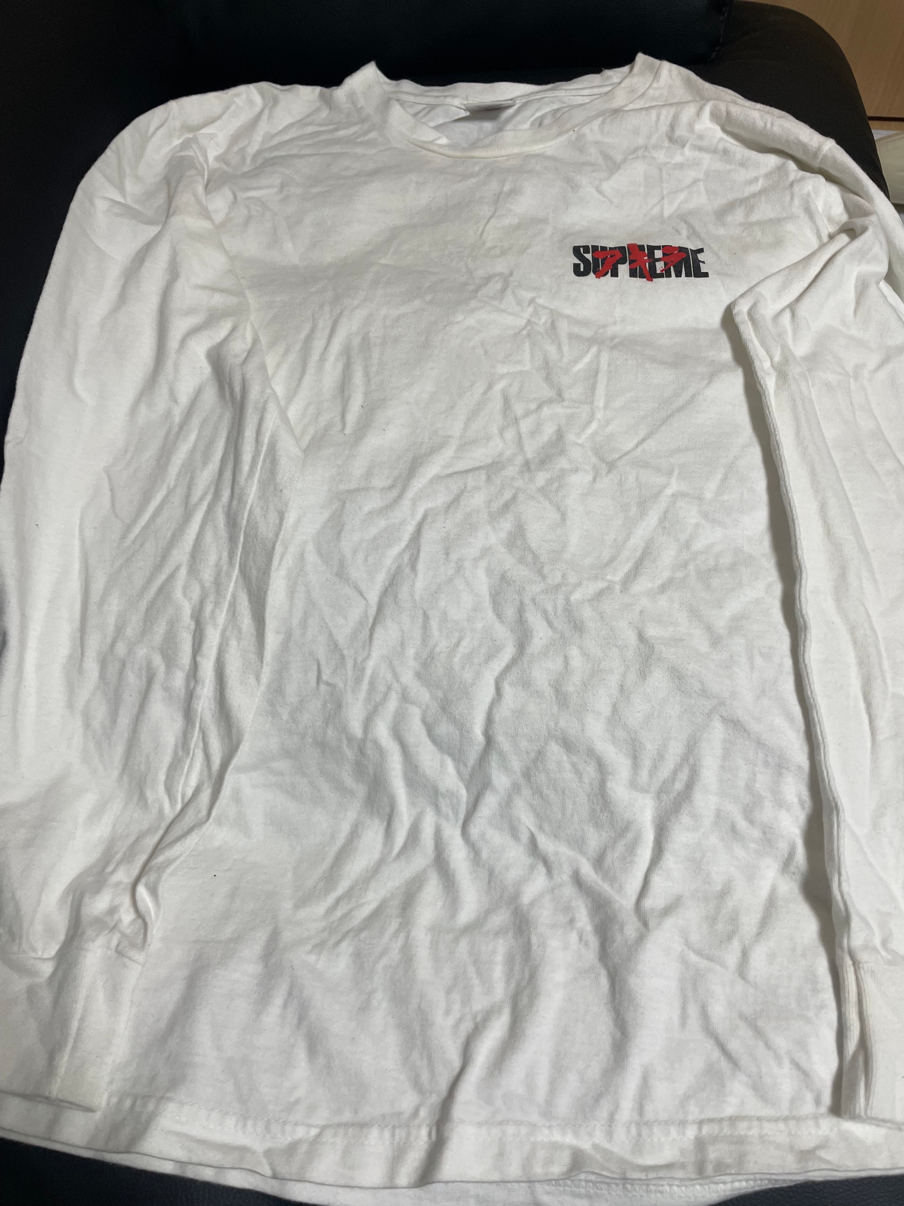 Supreme / AKIRA Neo-Tokyo L/S Tee "White"
