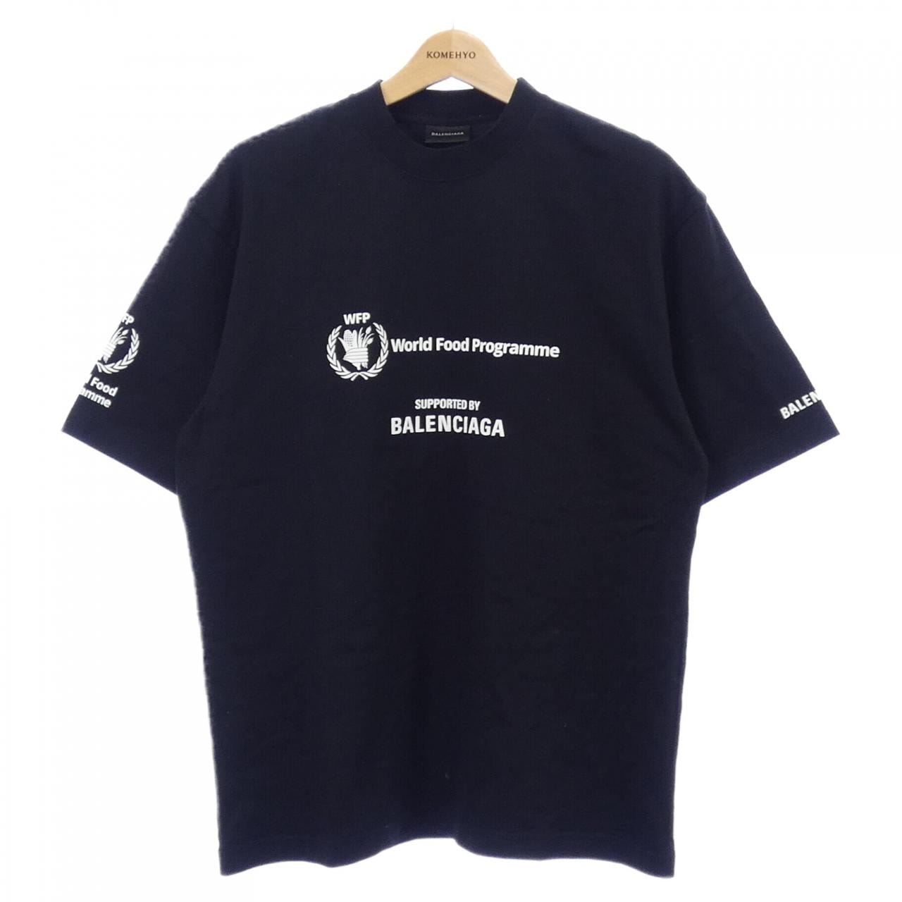 バレンシアガ BALENCIAGA WORLD FOOD PROGRAMME 612966 TMVL2 UNISEX Tシャツ