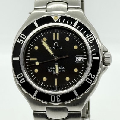 OMEGA オメガ SEAMASTER シーマスター プロフェッショナル 200M ブラック QZ メンズ 腕時計 稼働品