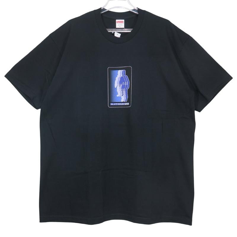 新品 SUPREME シュプリーム 20AW BLUR TEE ブラー Tシャツ ブラック ショートスリーブ カットソー 半袖 サイズXL