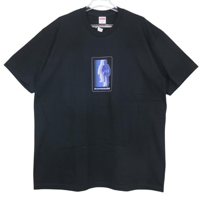 新品 SUPREME シュプリーム 20AW BLUR TEE ブラー Tシャツ ブラック ショートスリーブ カットソー 半袖 サイズXL