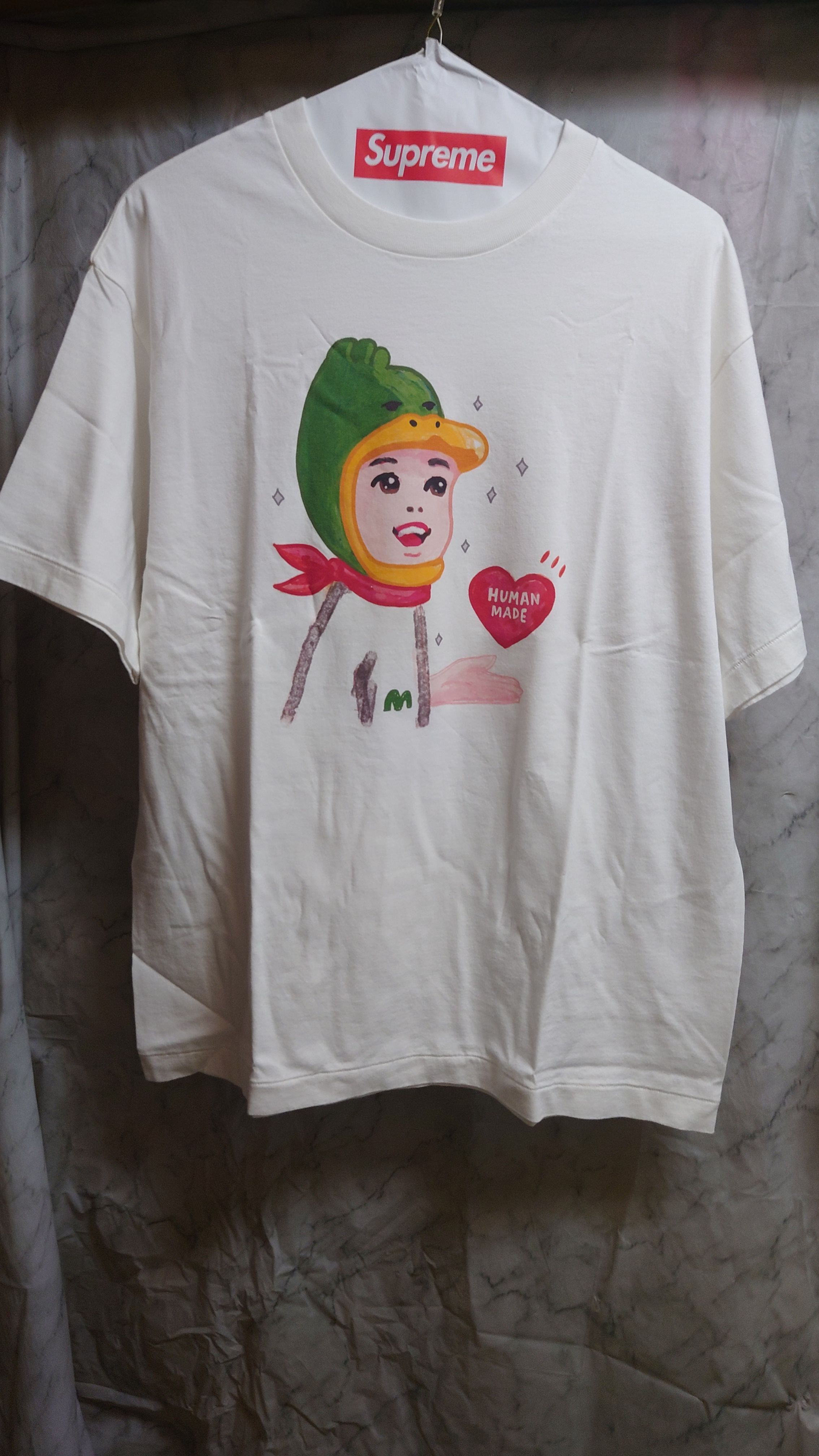 HUMAN MADE x Keiko Sootome T-Shirt Side A "White"