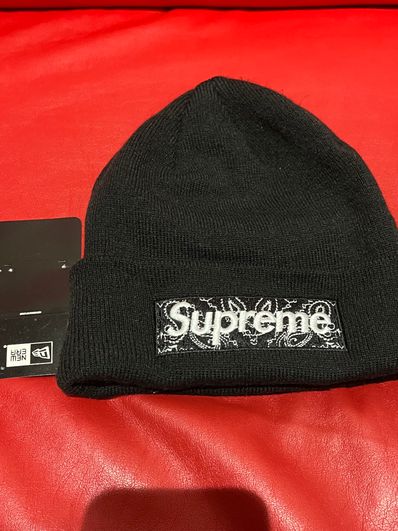 Supreme New Era® Box Logo Beanie "Black"