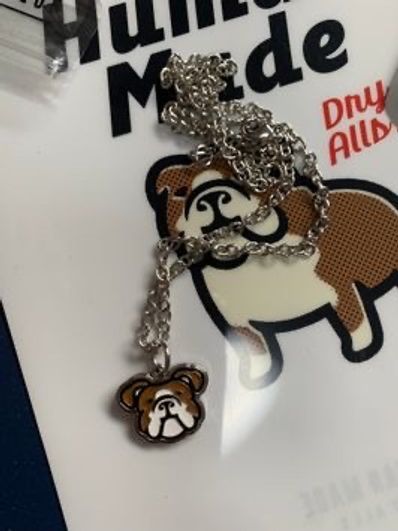 HUMAN MADE ANIMAL NECKLACE "Brown"