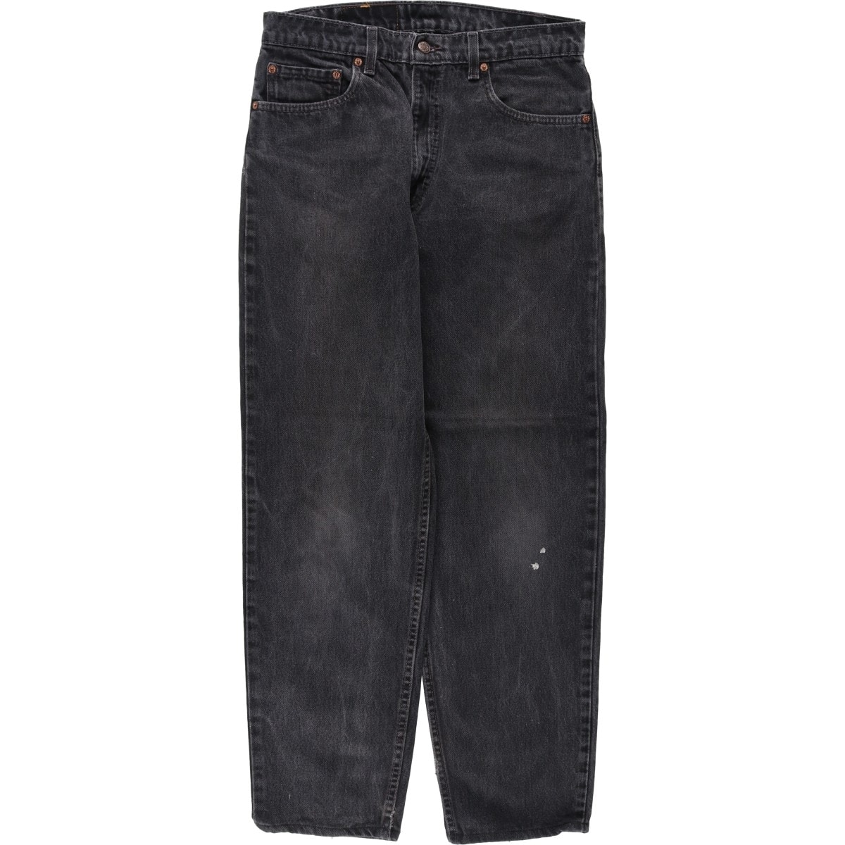 古着 90年代 リーバイス Levi's 550 RELAXED FIT TAPERED LEG ブラックデニム テーパードデニムパンツ USA製 メンズw32相当 ヴィンテージ/eaa663415