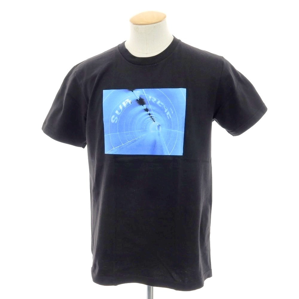 【中古】シュプリーム Supreme 2024年春夏 Tunnel Tee コットン 半袖Tシャツ ブラック【サイズS】【メンズ】