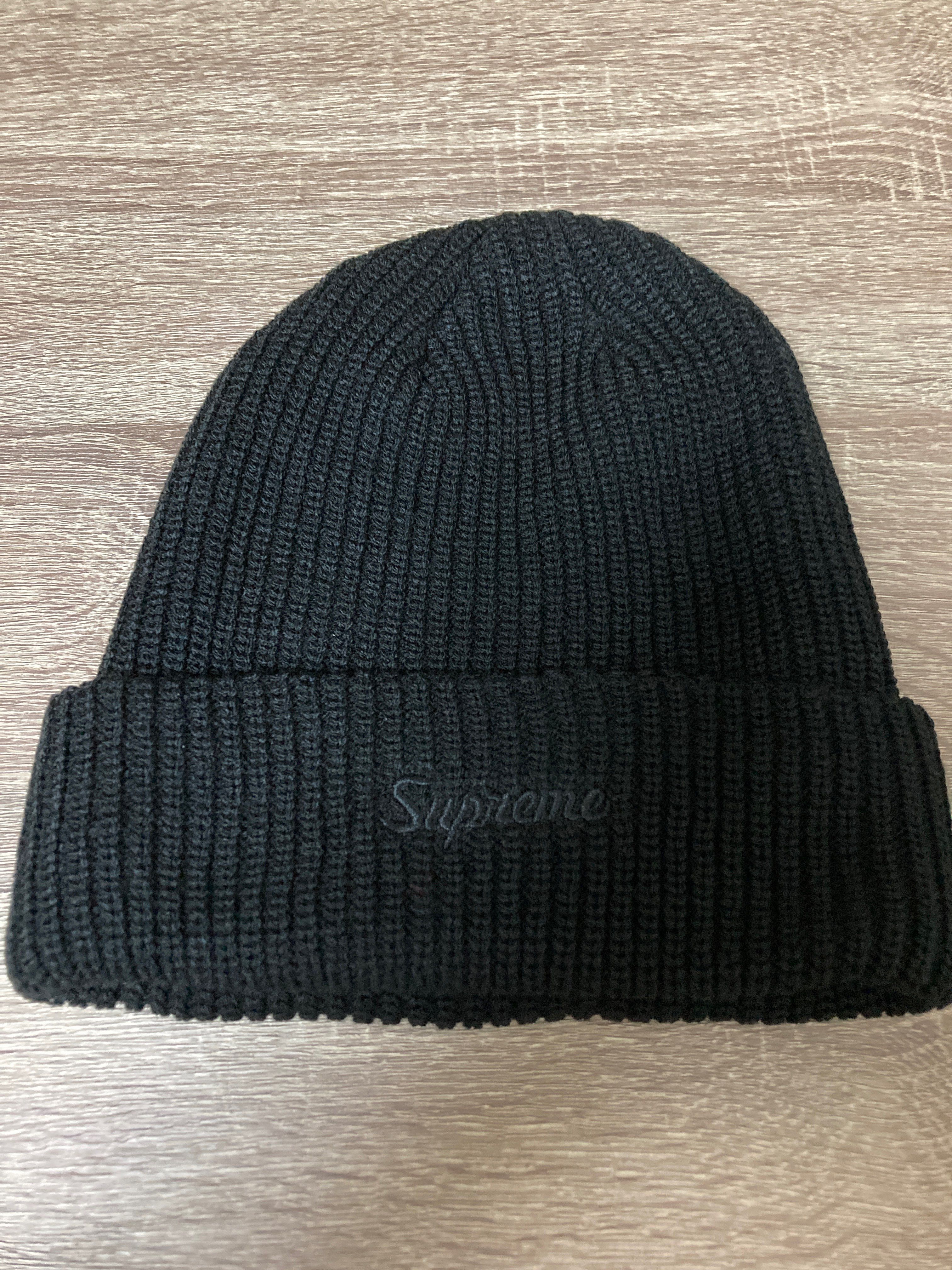 Supreme Loose Gauge Beanie 2 "Black" (21FW)