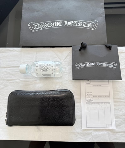 値下げ交渉可能 / 正規品!CHROME HEARTS クロムハーツ プレーンウォレット 財布