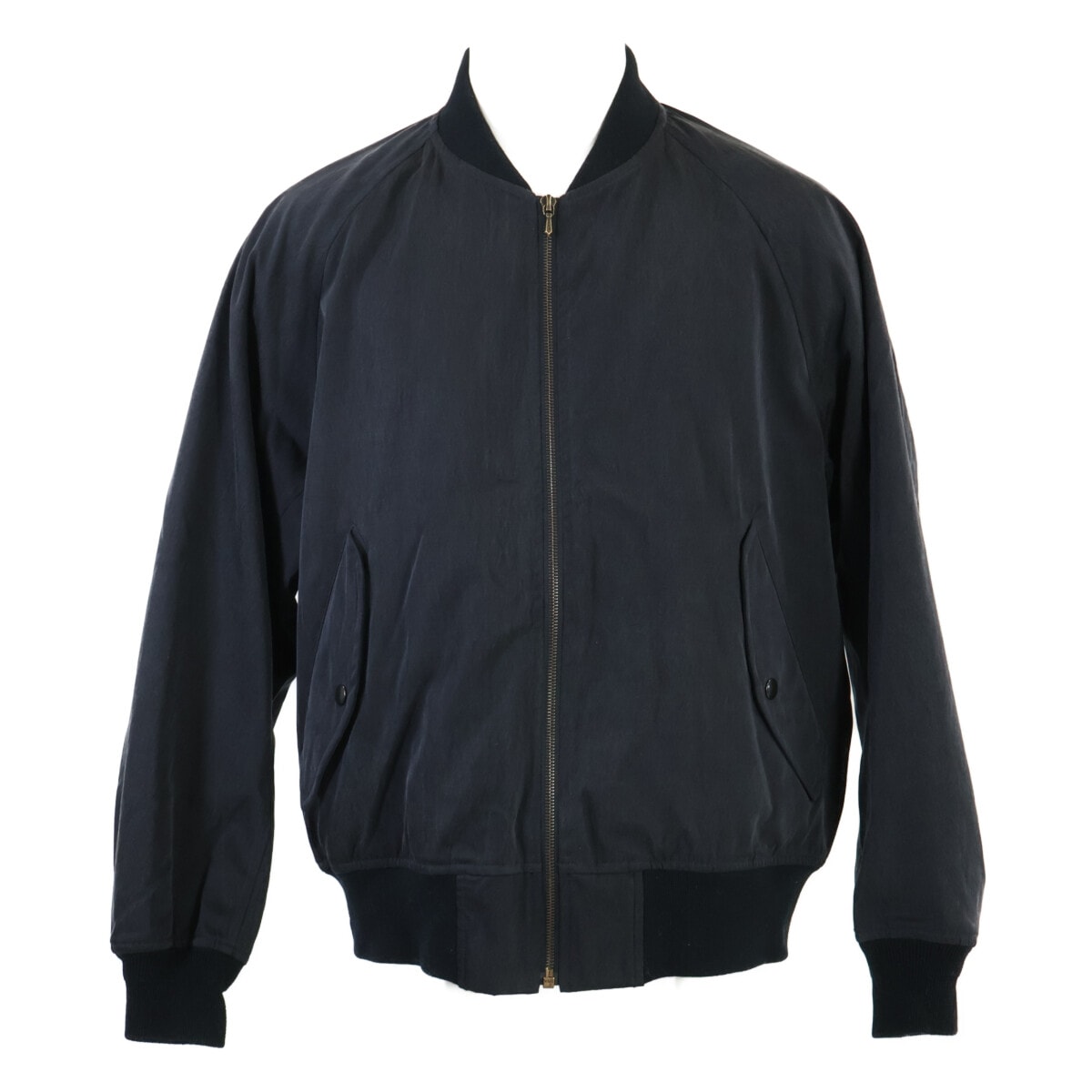 アプレッセ 【24SS】24SAP-01-08H Silk Padding Jacket シルクxコットン ジップアップ ブルゾン/ 2
