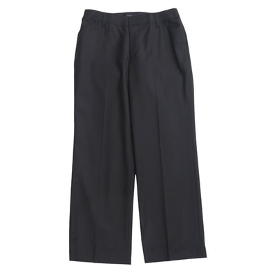 ■美品■BURBERRY バーバリー パンツ サイズ44 ストレート スラックス ブラック ブランド古着【中古】20251020/RA6214