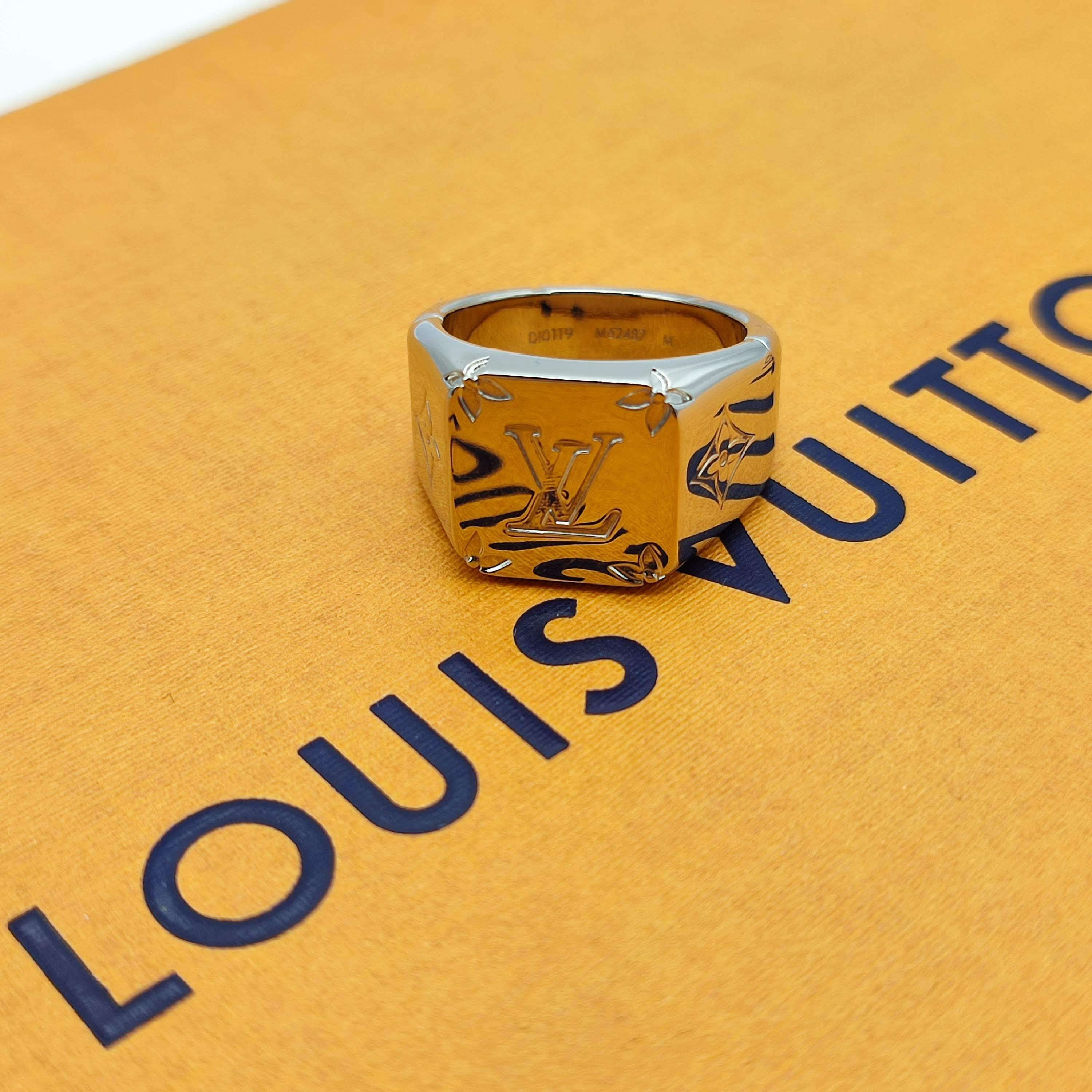 Louis Vuitton Monogram Signet Ring